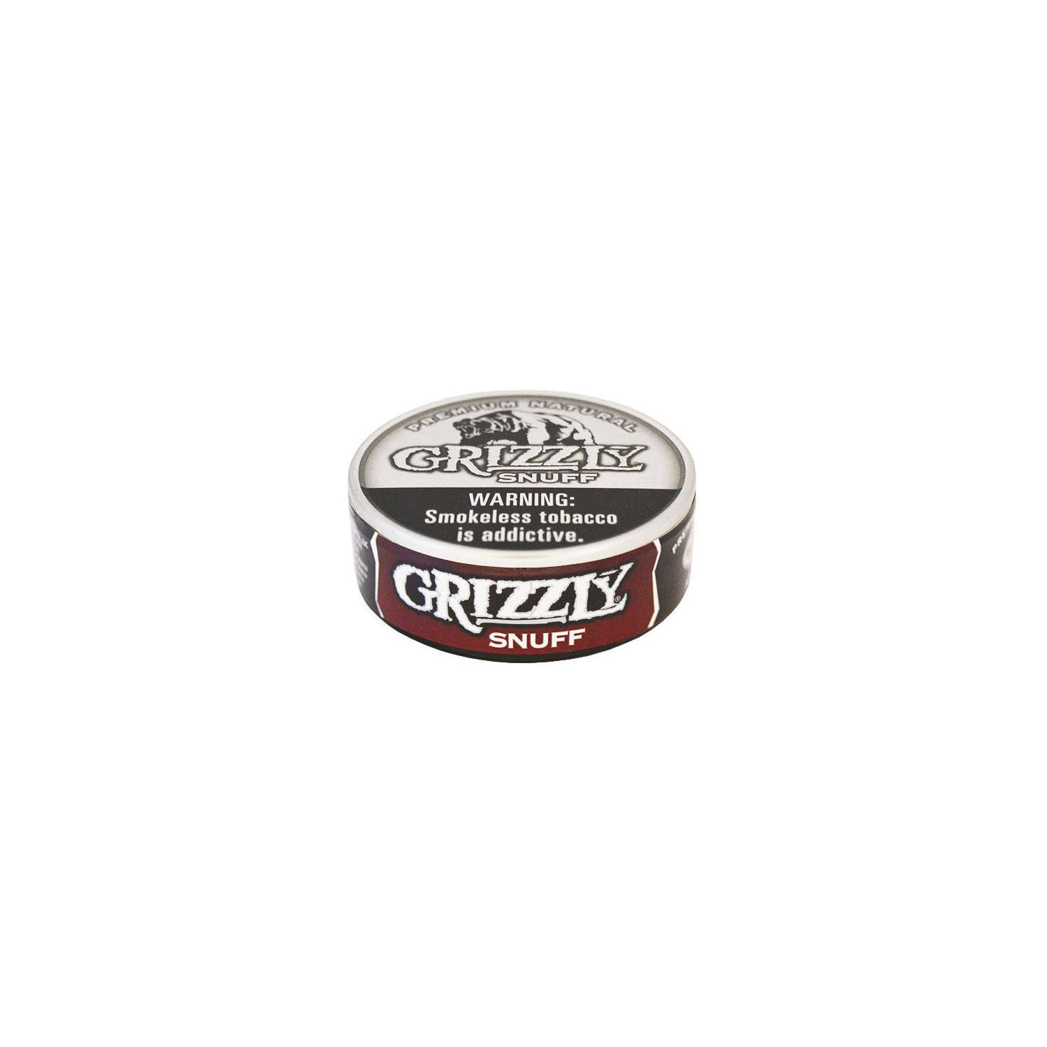 Grizzly Snuff Regular 5-Can Roll