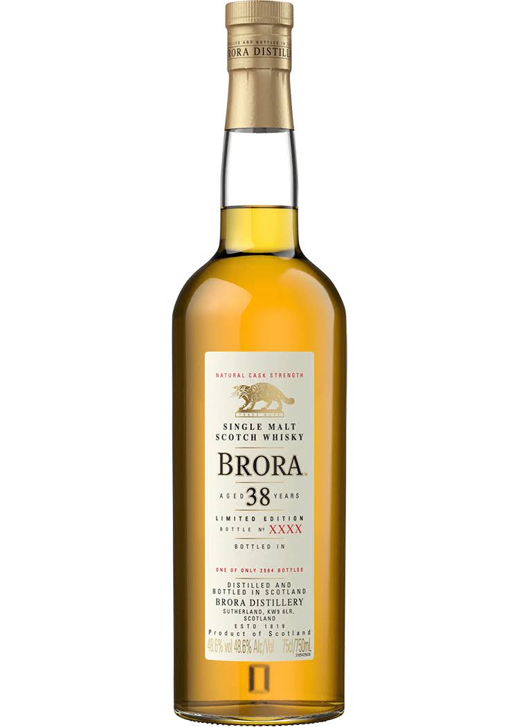 Brora 38 Yr Distillery Bottling Single Malt Scotch Whisky