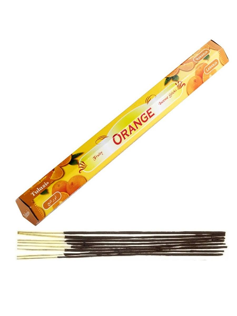 Tulasi Orange Incense Sticks | Clouds
