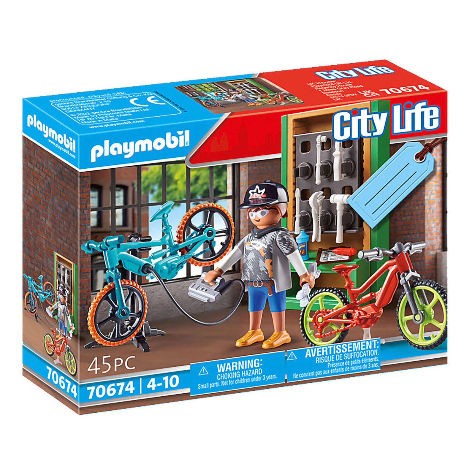 Playmobil 70674 - Bike Workshop Gift Set