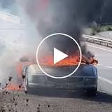 Watch A Ferrari 355 GTB Catch Fire During A Test Drive