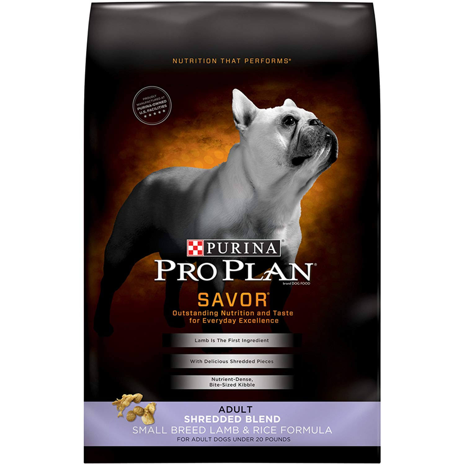 Purina Pro Plan Savor Shredded Blend Small Breed Formula Adult Dry Dog Food - 6lbs