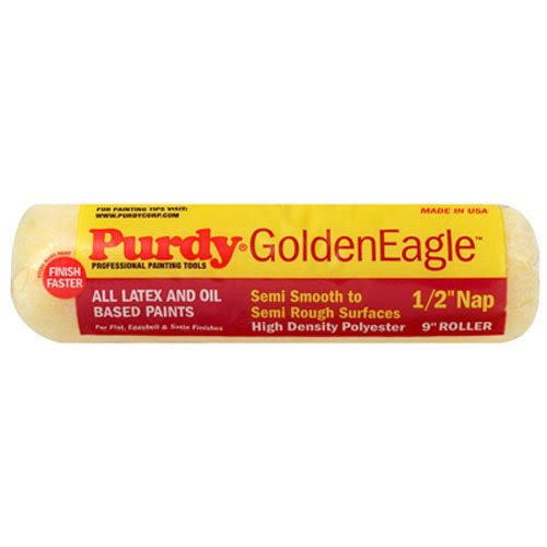 Purdy Golden Eagle Roller Cover Polyester - Semi-Smooth, 1/2 " x Nap 9"