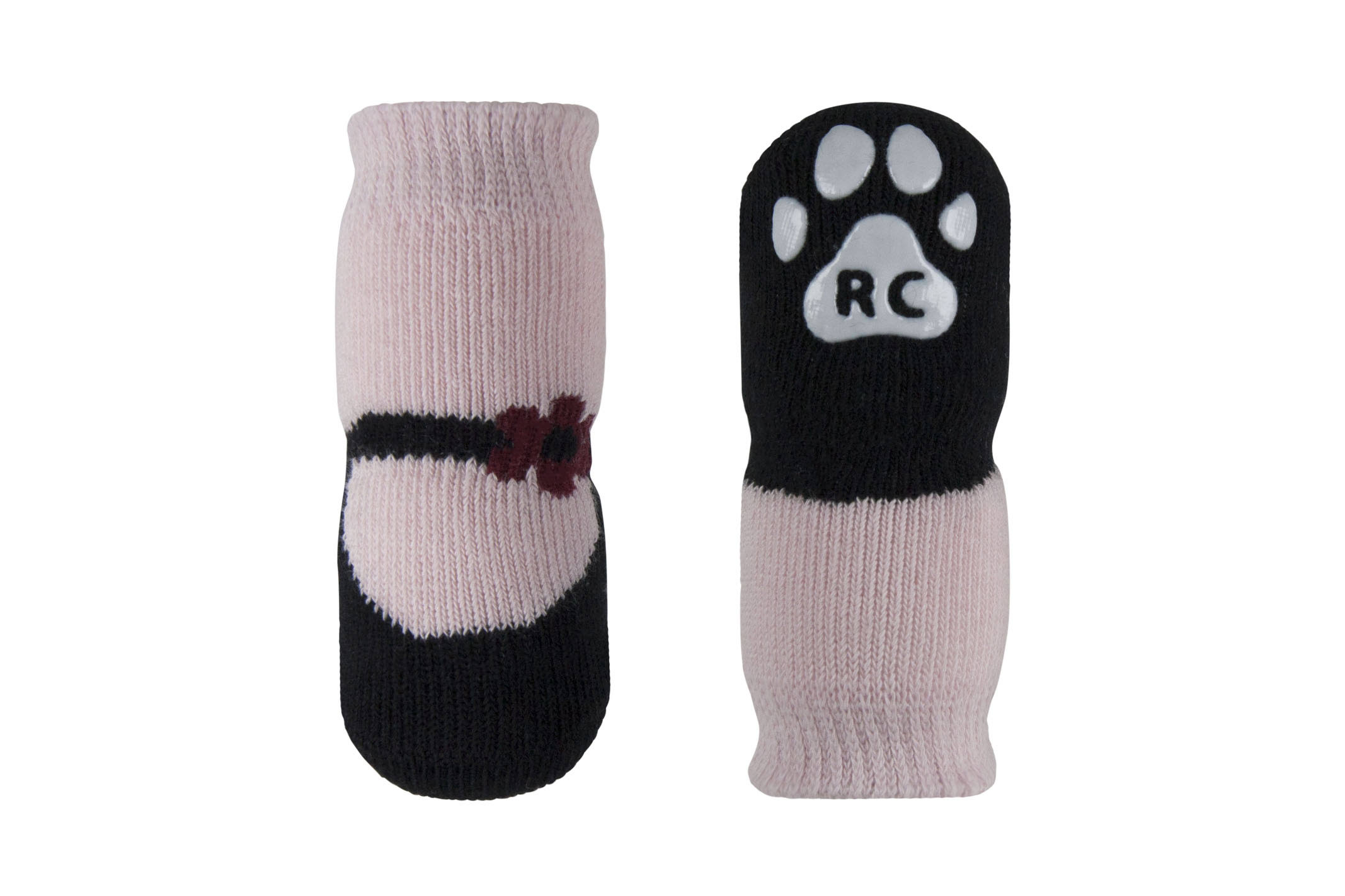 Rc Pet Pawks Dog Socks - Pink Mary Janes, X-Large