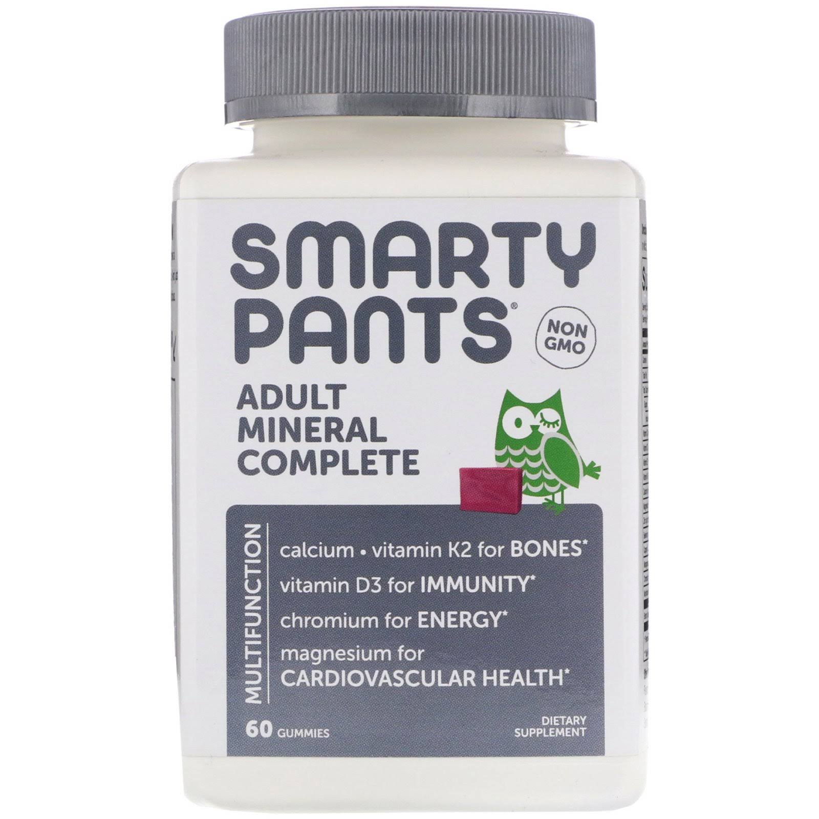 Smartypants Adult Mineral Formula, Gummies - 60 gummies