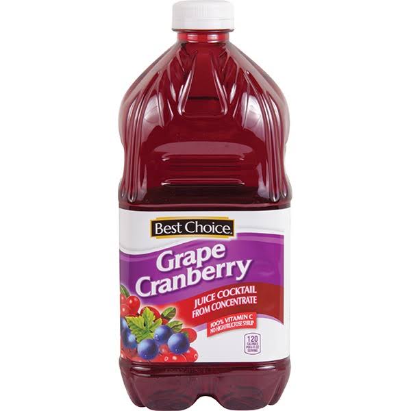 Best Choice Grape Cranberry Juice