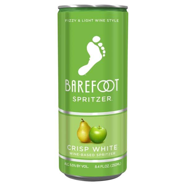 Barefoot Refresh Spritzer - 250ml, Crisp White