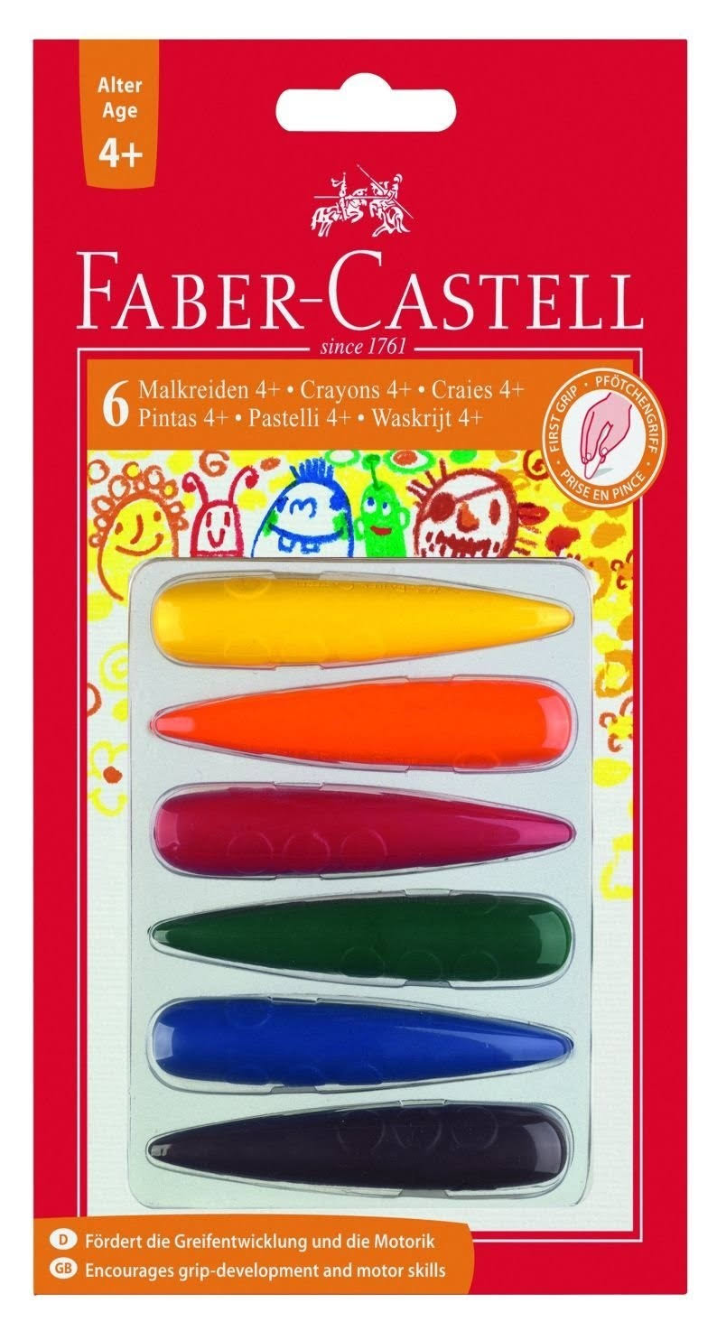 Faber-Castell 120404 Colour Pencil 6 pc(s) Toys/Spielzeug
