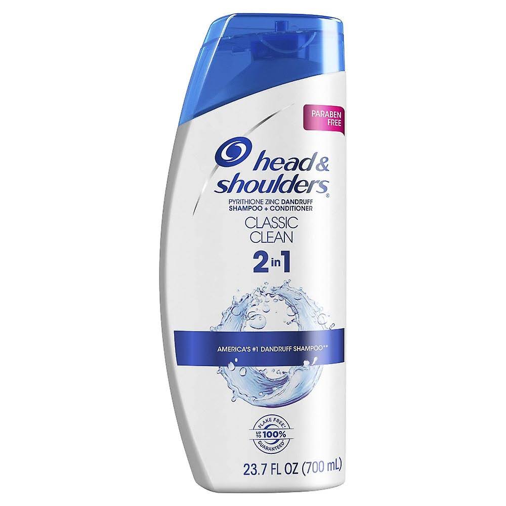 Head And Shoulders Classic Clean 2 In 1 Dandruff Shampoo Plus Conditioner - 23.7oz