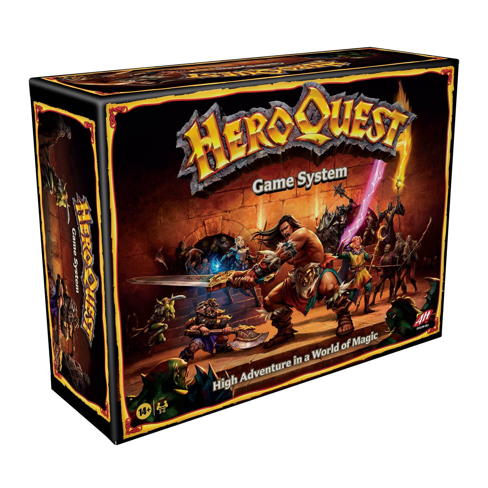 Heroquest Board Game. Hasbro. Fantasy. 5010993911165.