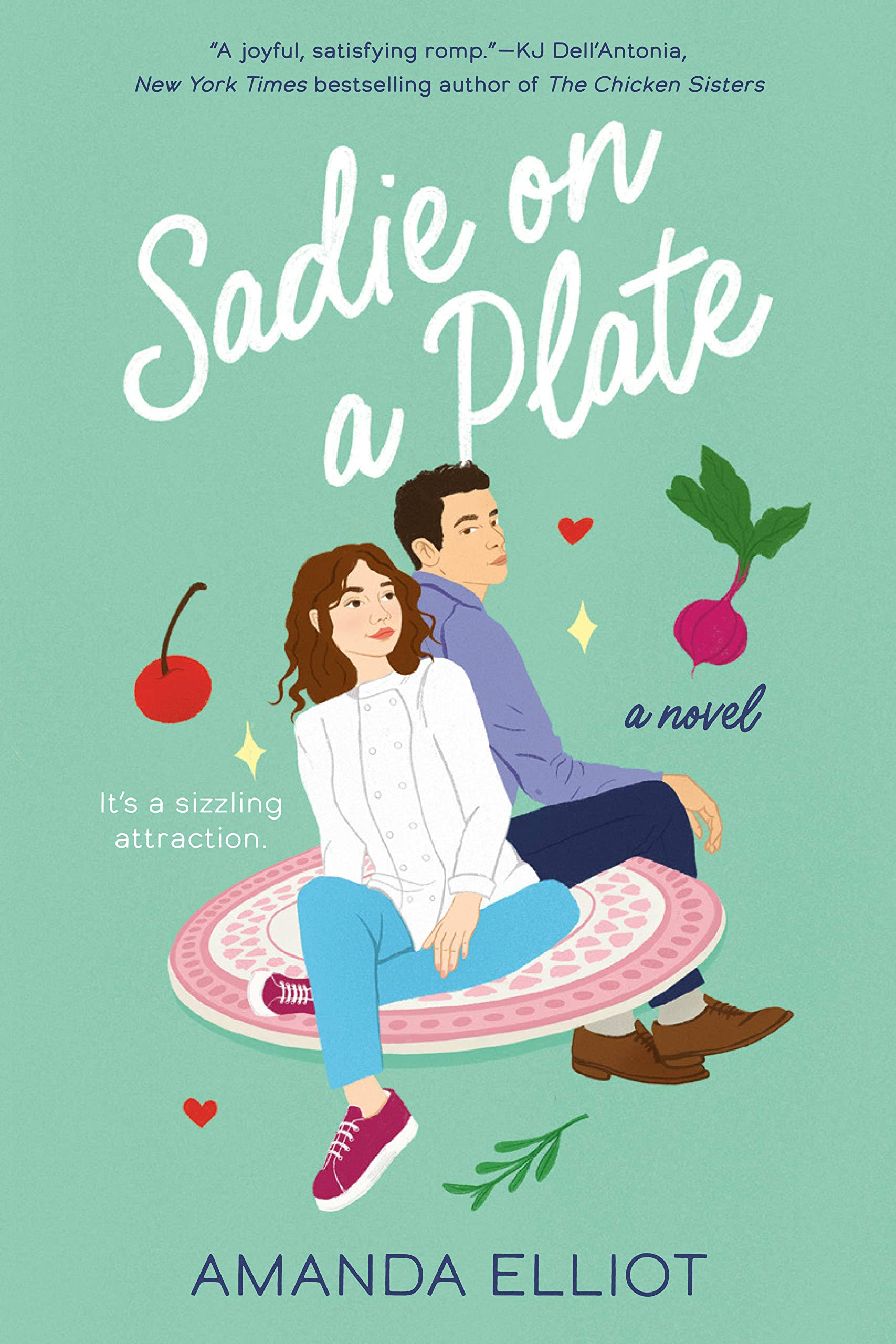 Sadie On A Plate by Amanda Elliot
