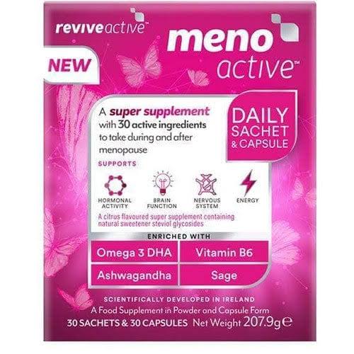 Revive Active Meno Active - 30 Sachets & Capsules - Health Supplement