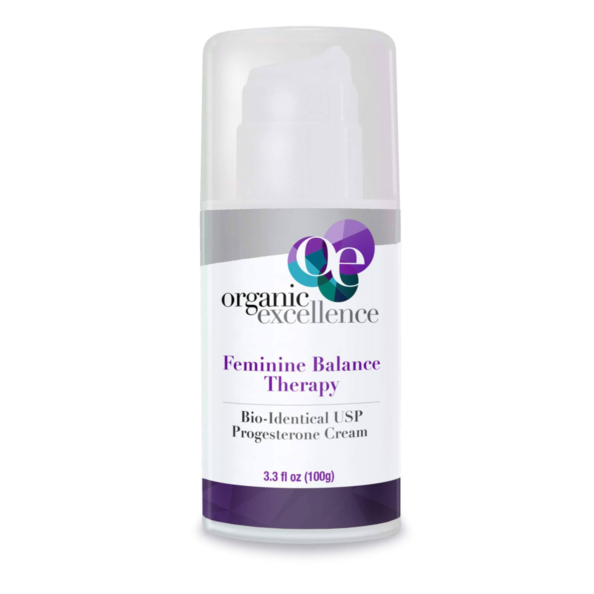 Organic Excellence Feminine Balance Therapy Cream - 3oz