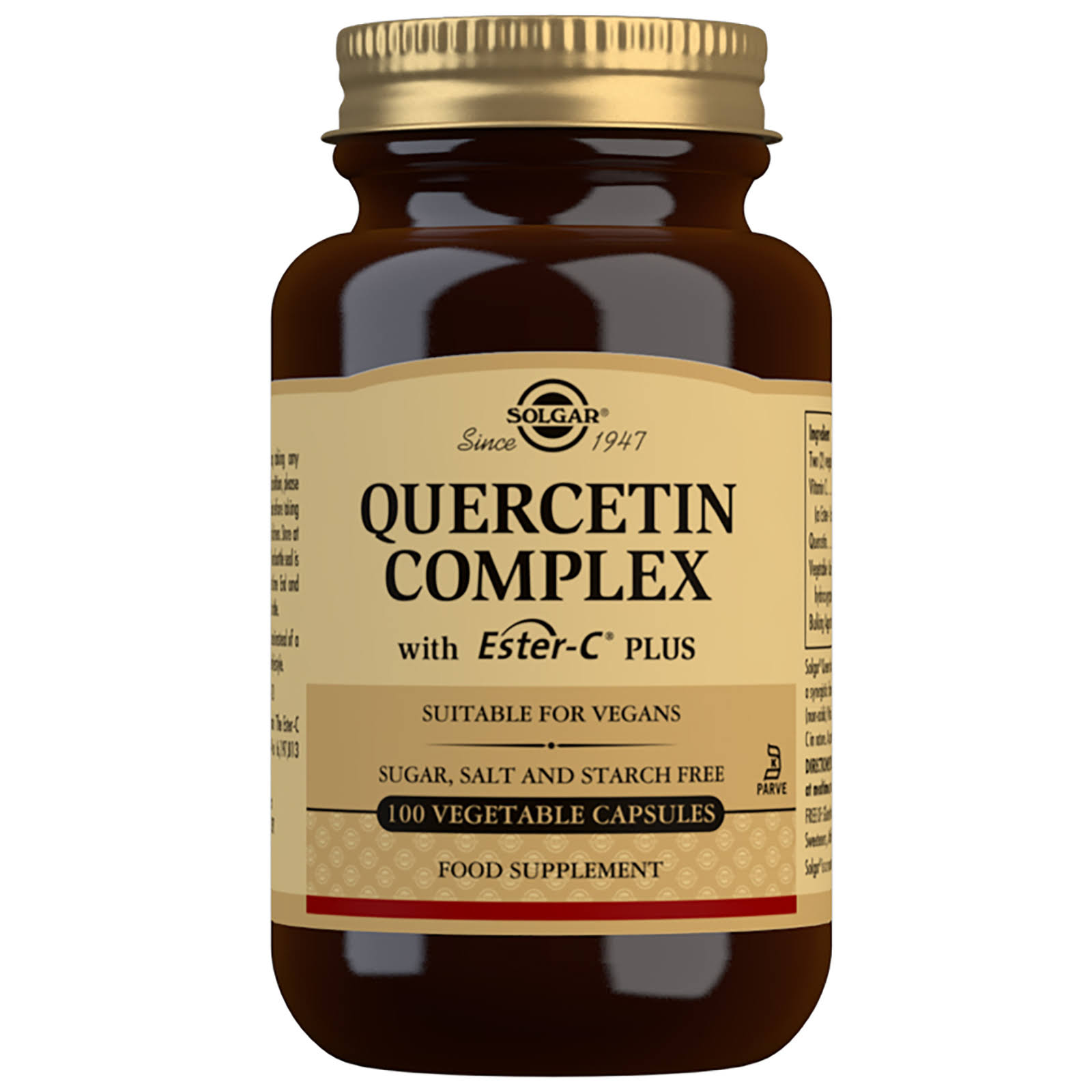 Solgar Quercetin Complex Plus Ester-C Plus Vegetable Capsules