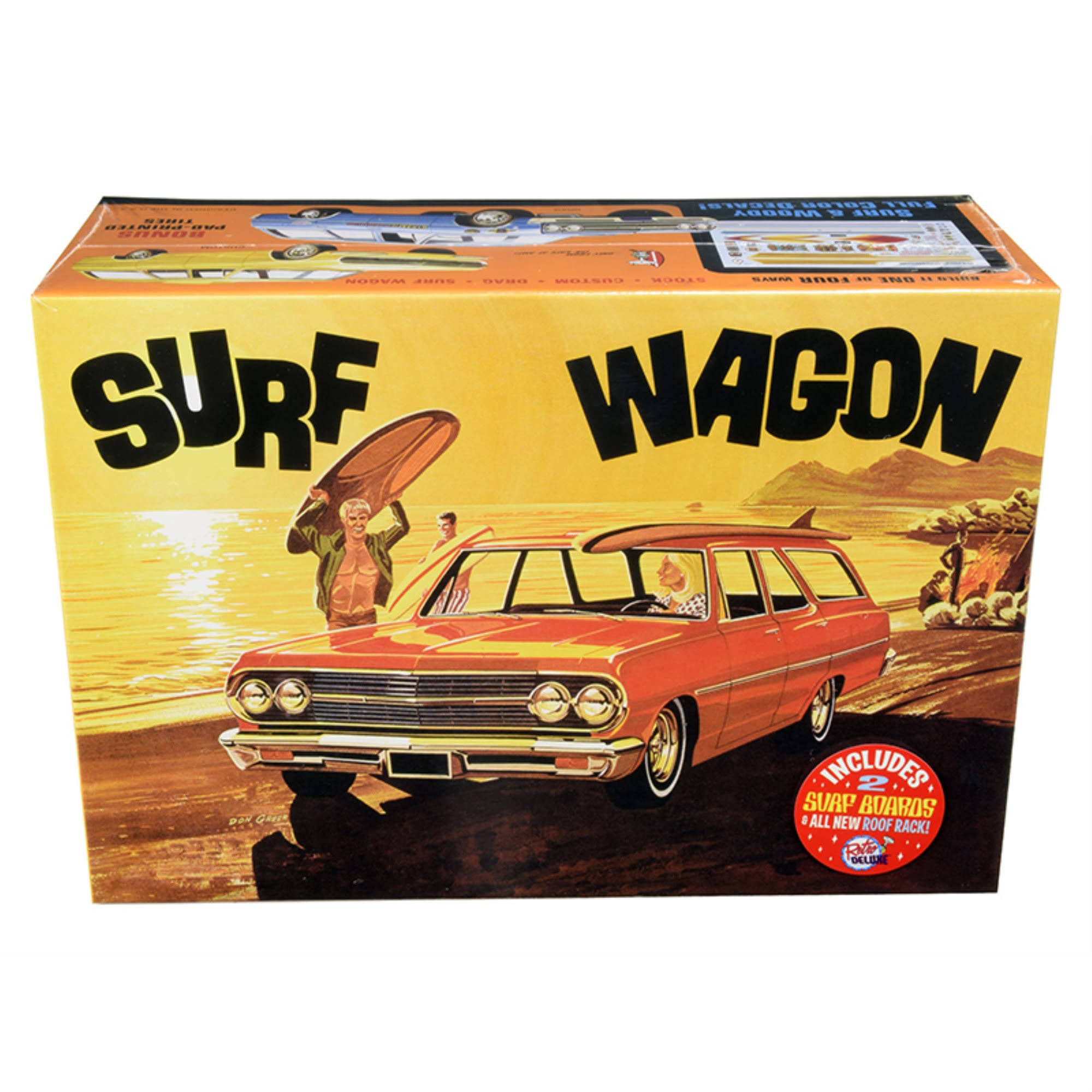 Amt 1965 Chevy Chevelle Surf Wagon Model Car Kit