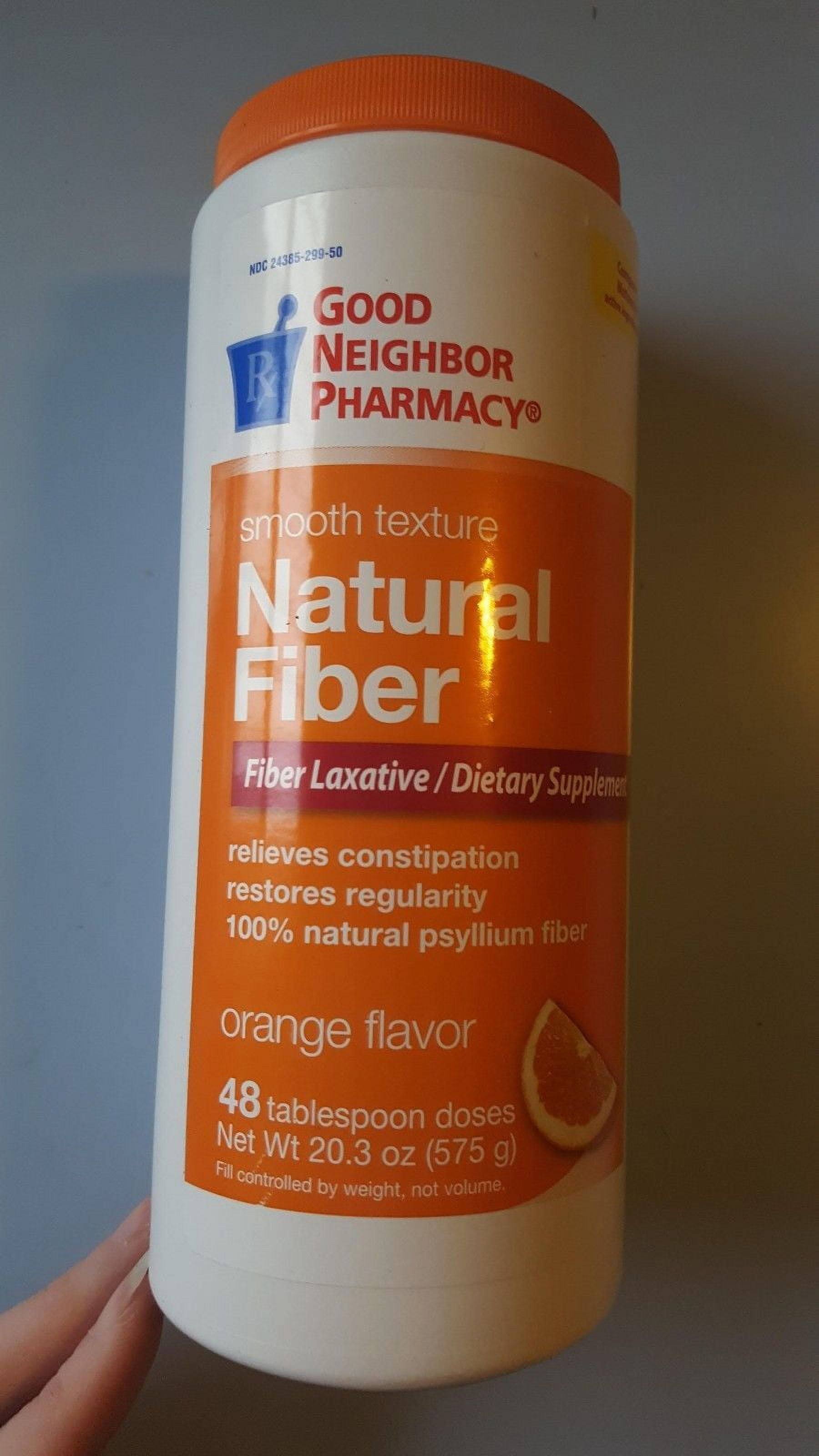 GNP Fibre Natural Smooth Orange Powder 600ml | Health Care