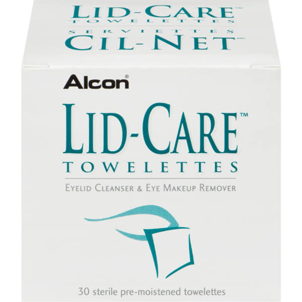 Alcon Lid Care Towelettes - 30ct