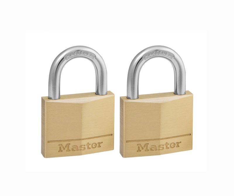Master Lock Keyed Alike Padlock - Solid Brass