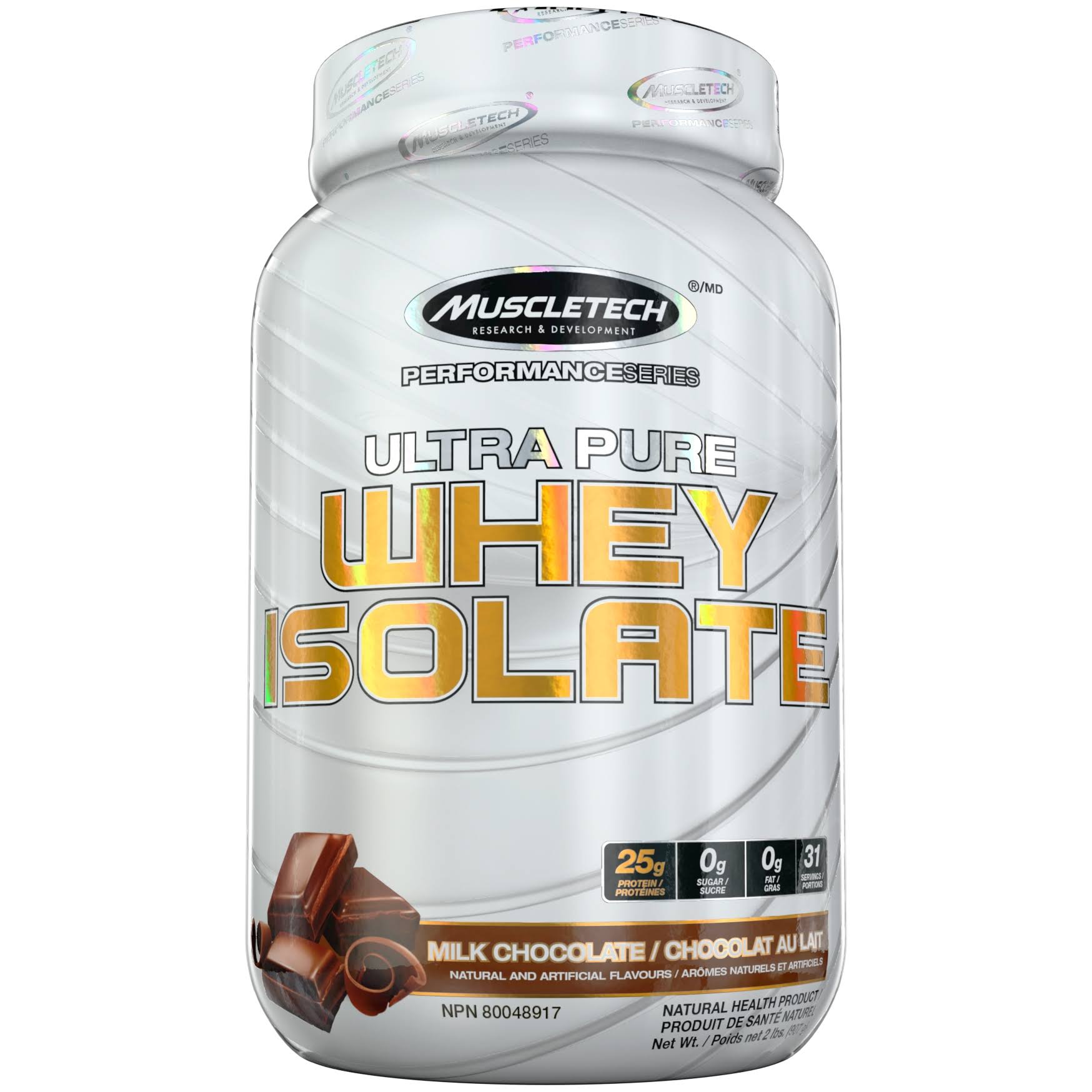 Muscle Tech Ultra Pure Whey Isolate Milk Chocolate 2lbs