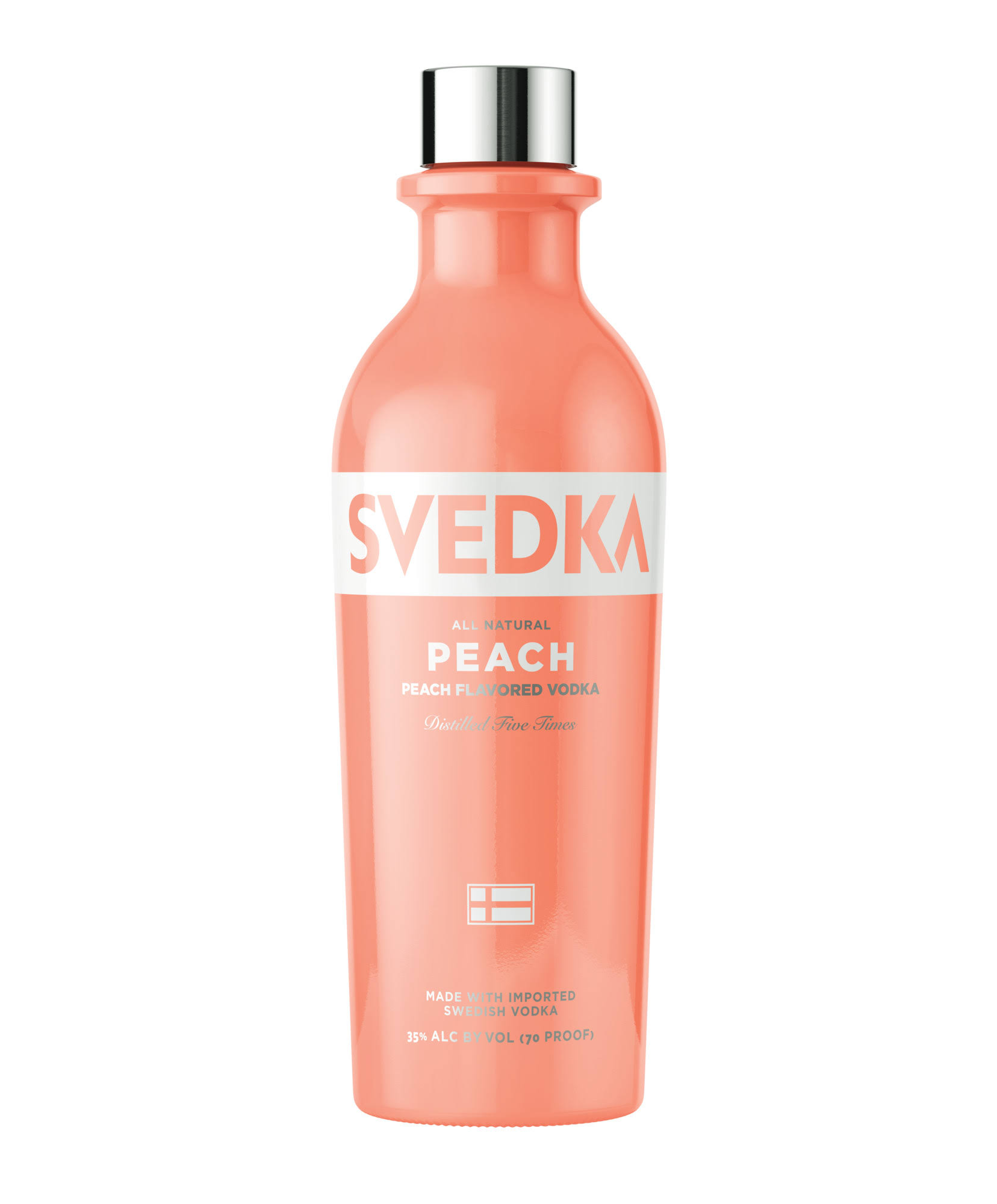 SVEDKA Peach Flavored Vodka - 375 ml