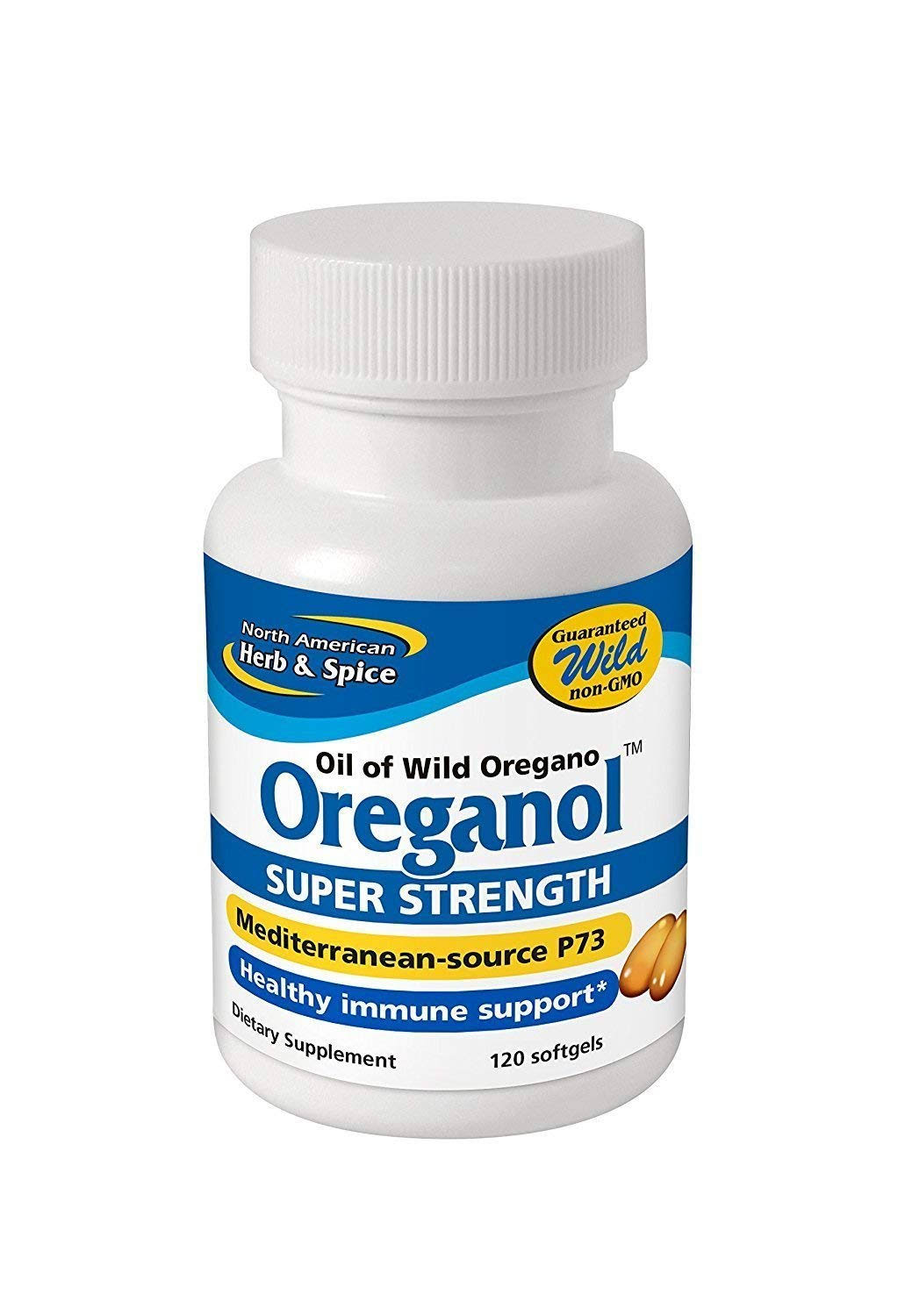 North American Herb And Spice Oreganol Super Strength - 120 Softgels