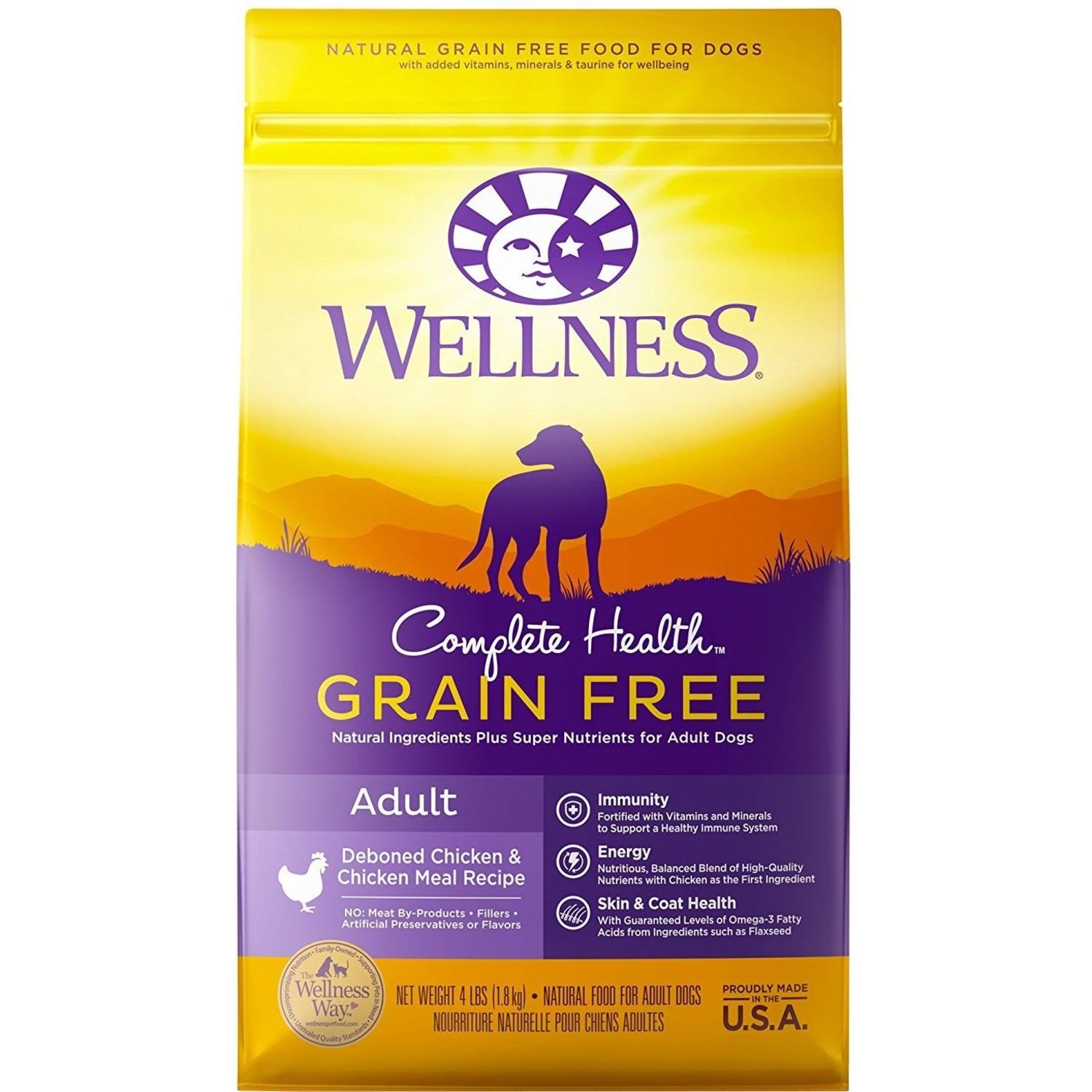 Wellness Complete Health Natural Grain Dry Dog Food - Chicken Recipe