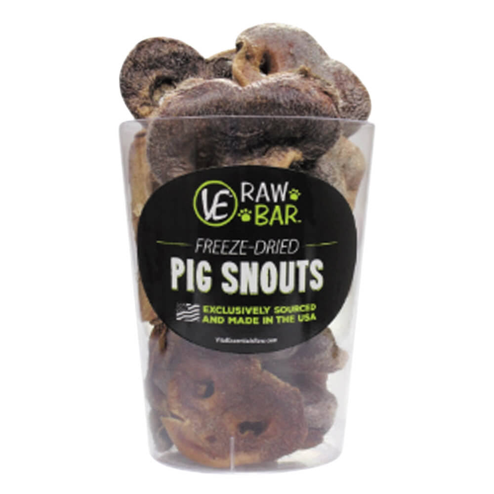 Vital Essentials Freeze Dried Raw Bar Pig Snouts