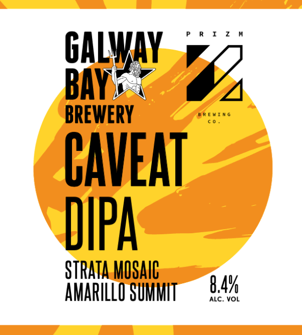 Galway Bay - Caveat DIPA 8.4% ABV 440ml Can