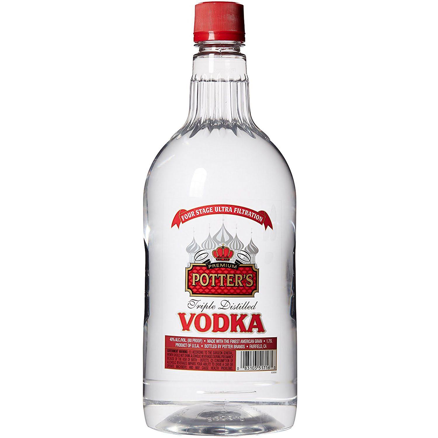 Potter's Vodka (1.75 L)