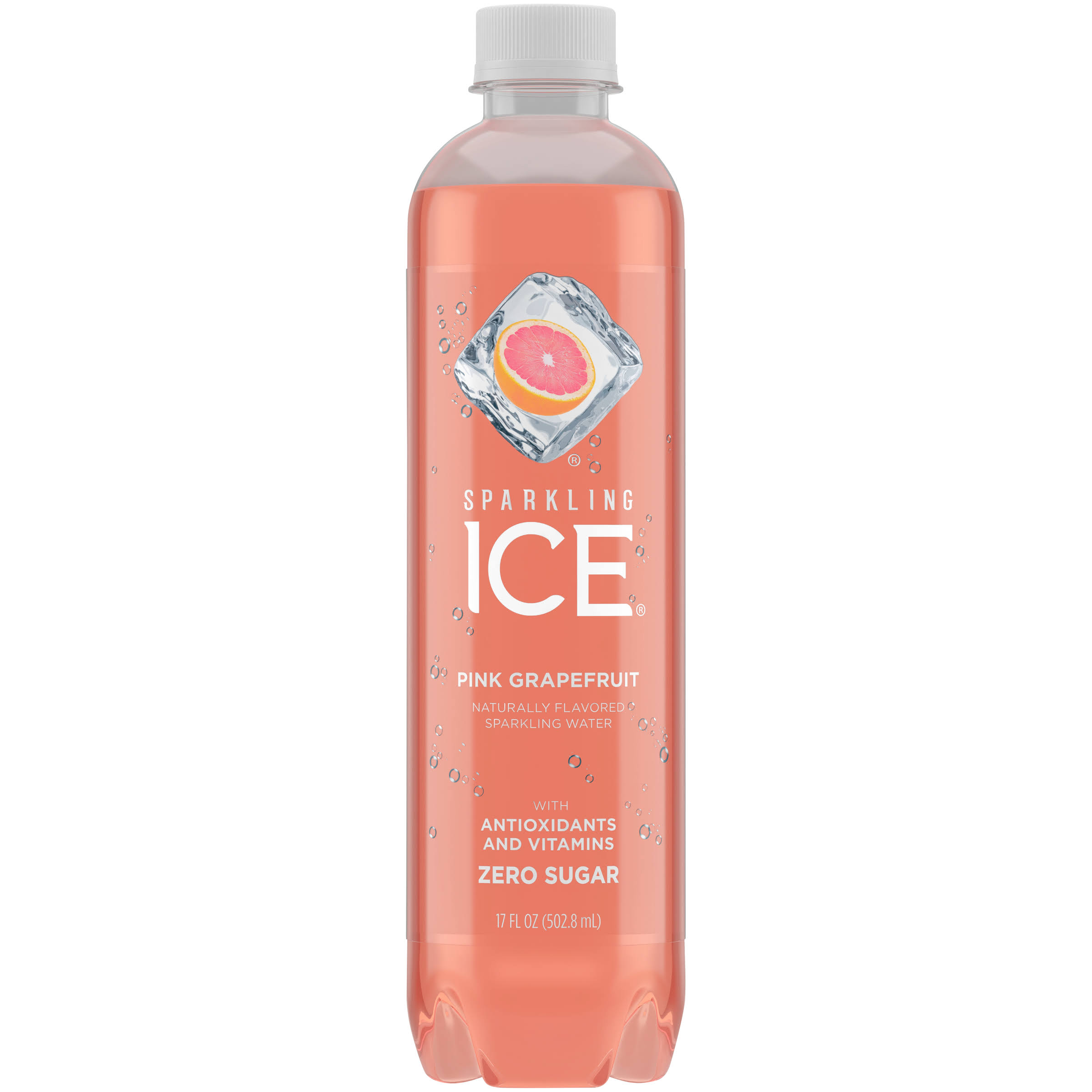 Sparkling Ice Sparkling Water, Zero Sugar, Pink Grapefruit - 17 fl oz
