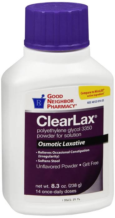 GNP Clear Lax Powder 8.3 oz