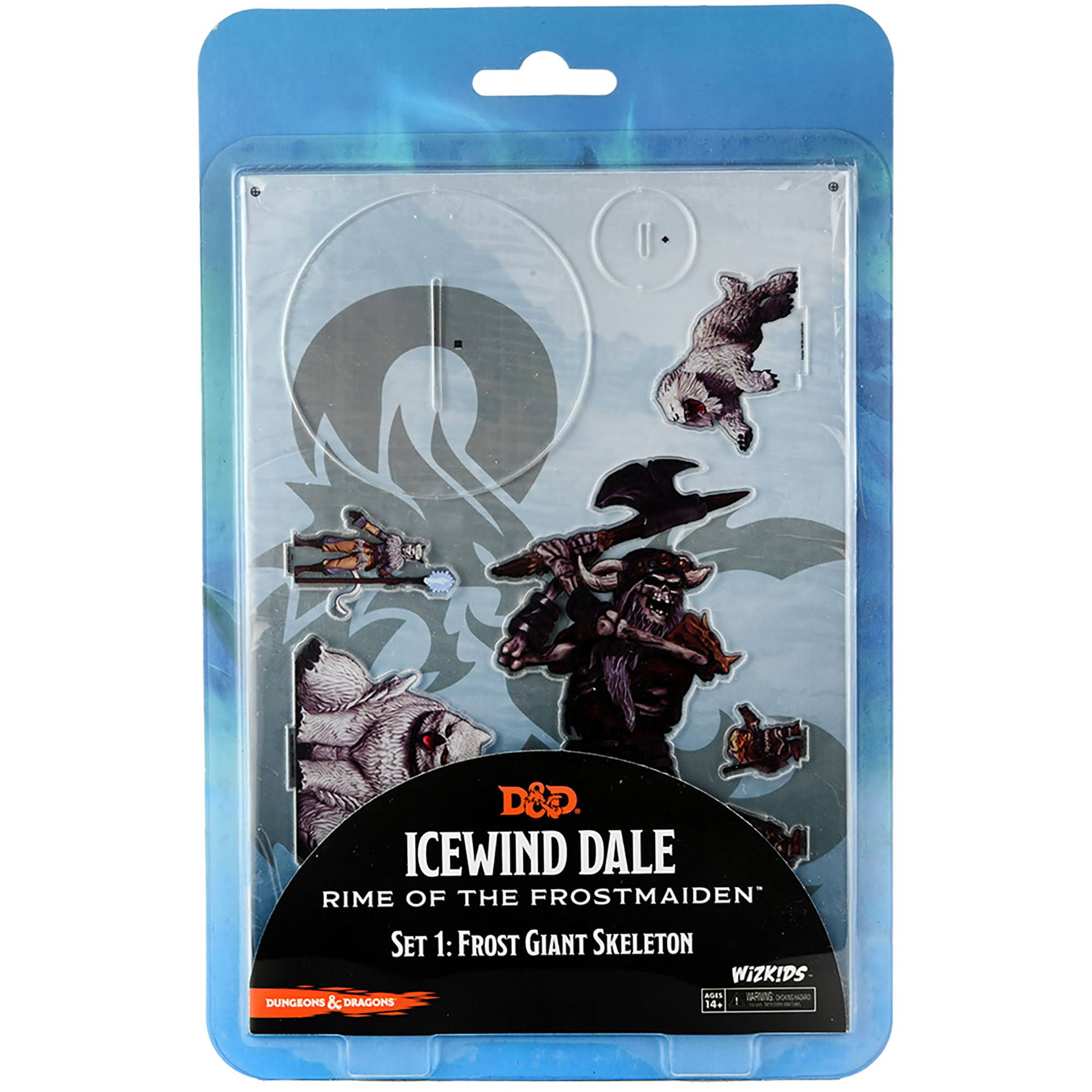 D&D Idols of The Realms Miniatures Icewind Dale Rime of The Frostmaiden - 2D Frost Giant Skeleton