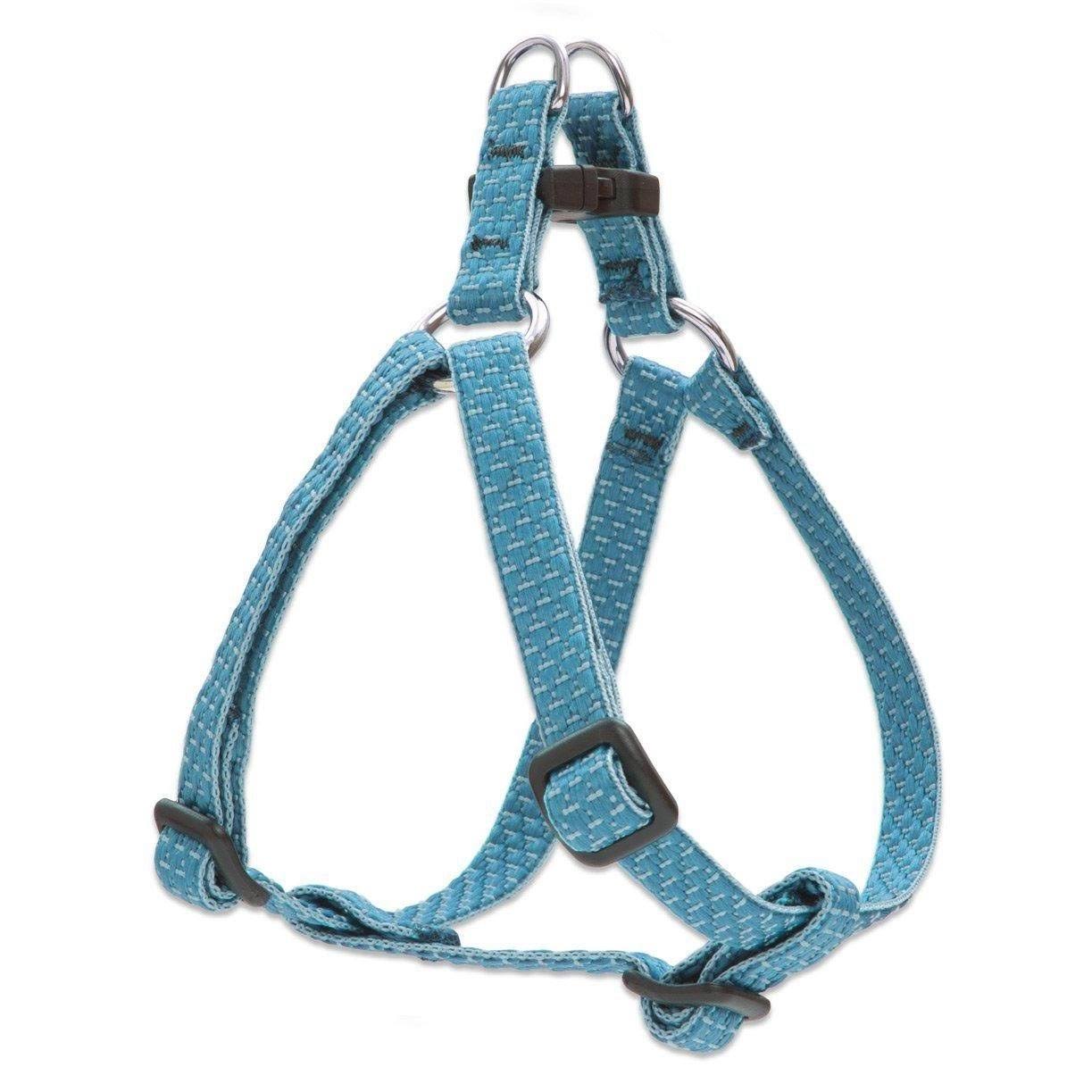 Lupine Eco Small Dog Step In Harness - Tropical Sea, 1/2" X 12" to 18"