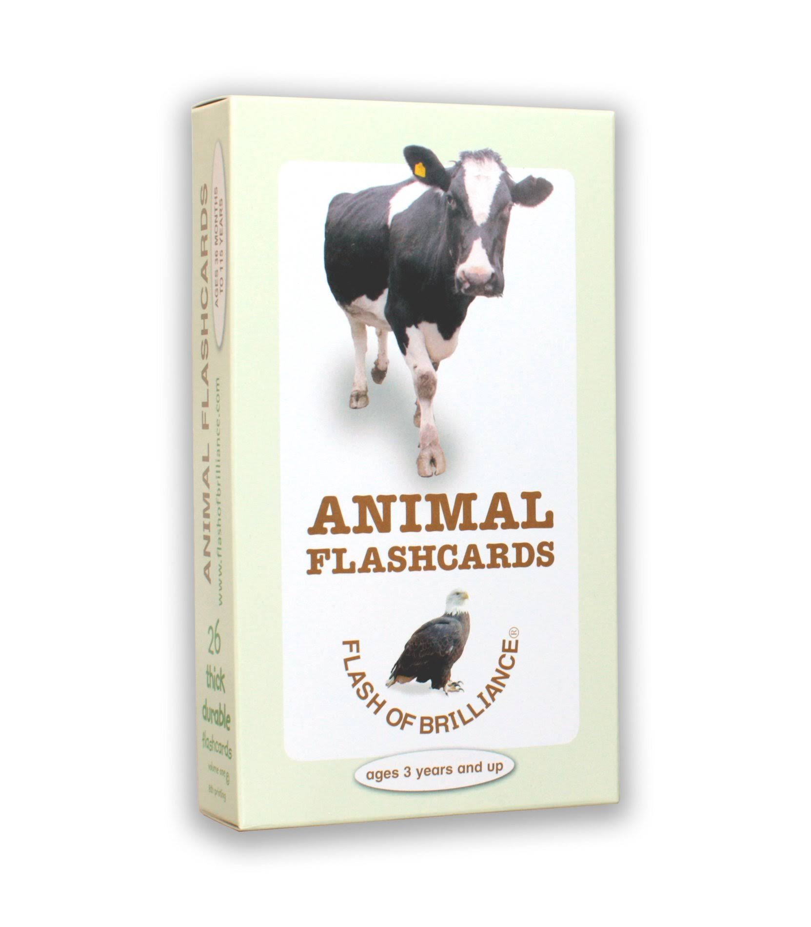 Flash of Brilliance Animals Flash Cards