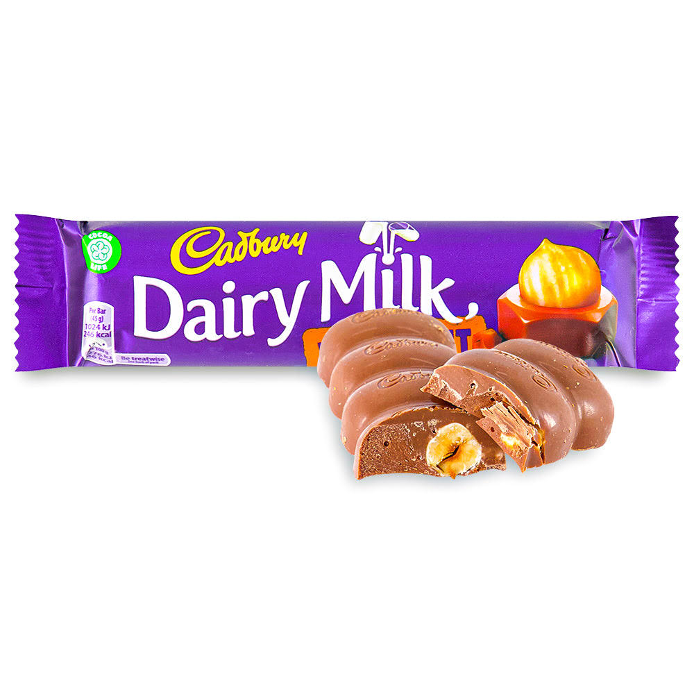 Cadbury Dairy Milk Whole Nut, 45 G