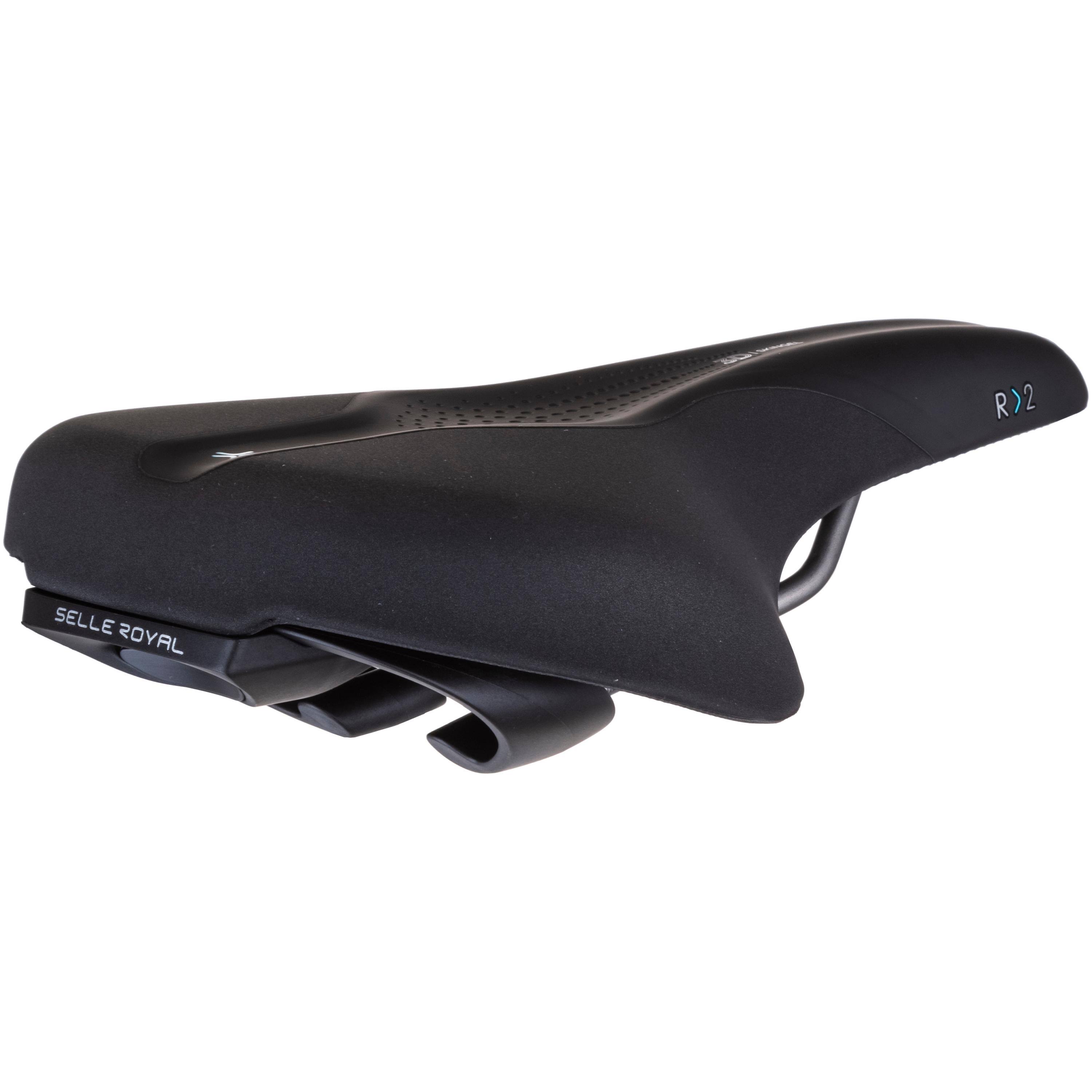 Selle Royal R3 Scientia Relaxed Bike Saddle - Black, Large
