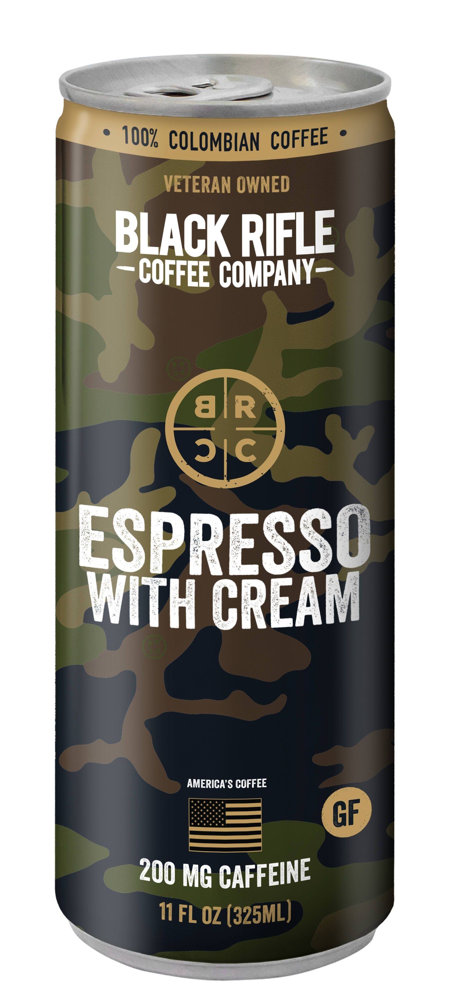 Black Rifle Coffee Company Espresso with Cream Drink Coffee