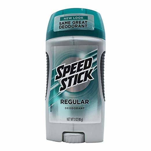 Speed Stick Deodorant - Regular, 3oz