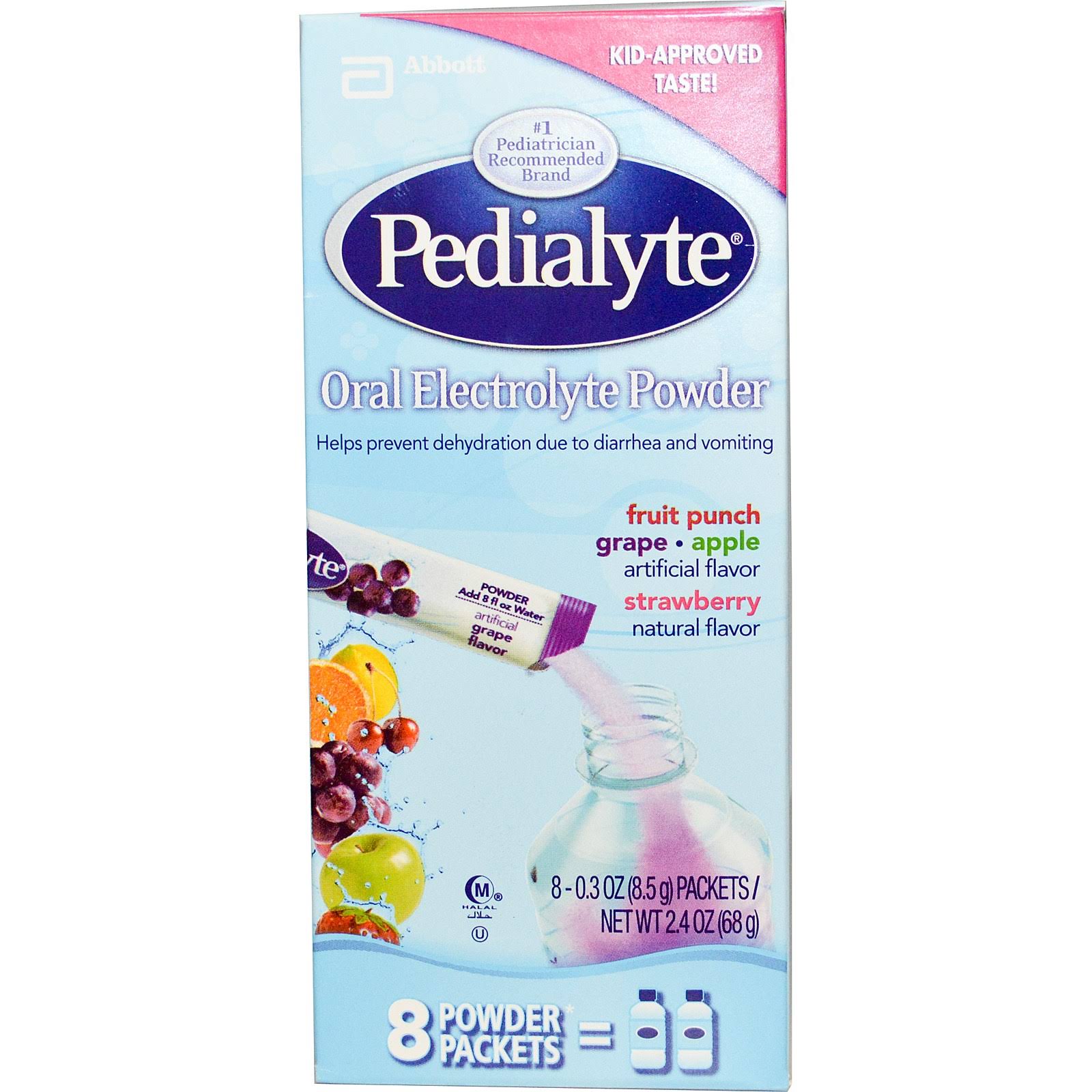 Pedialyte Oral Electrolyte Maintenance Powder Variety - 8ct