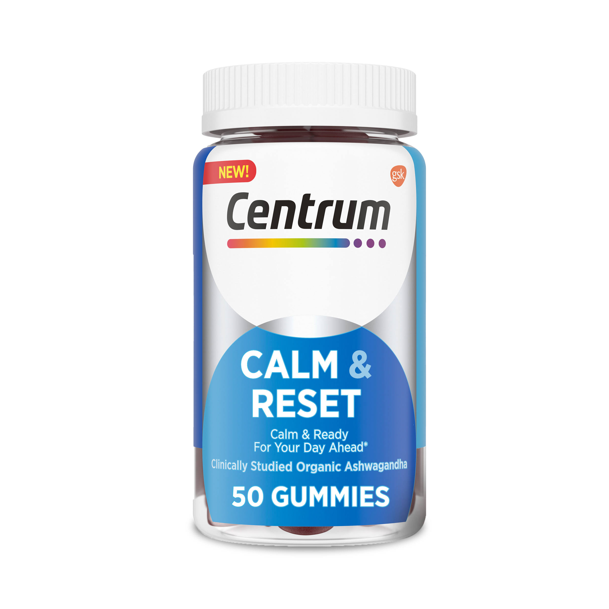 Centrum Calm & Reset, Gummies, Cherry - 50 gummies