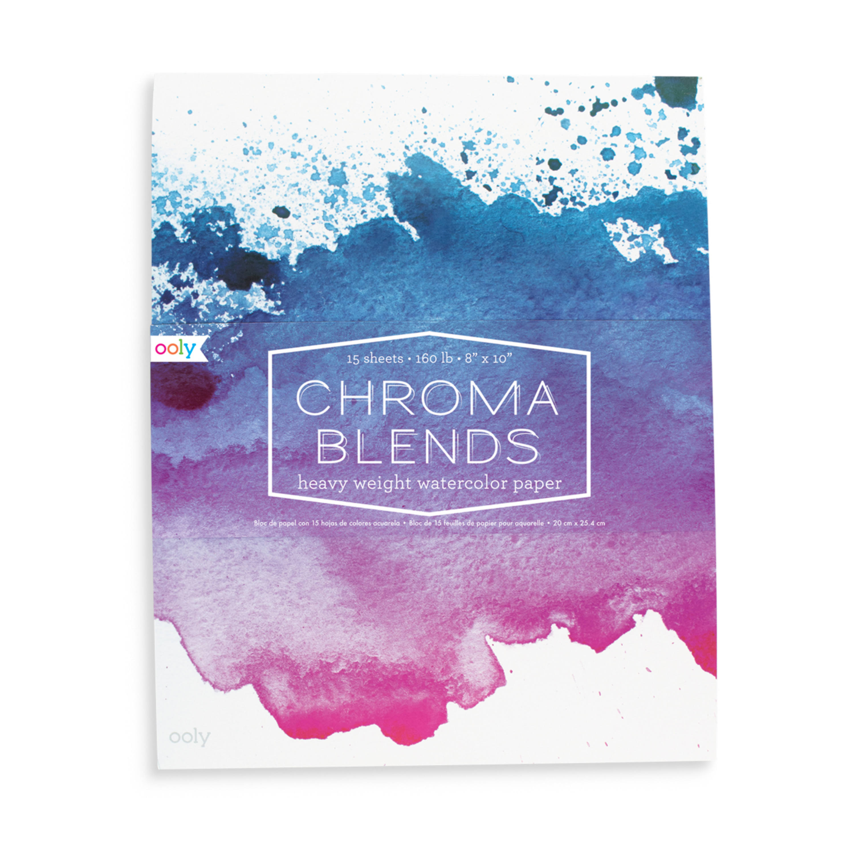 Ooly Chroma Blends Watercolor Pad One-Size