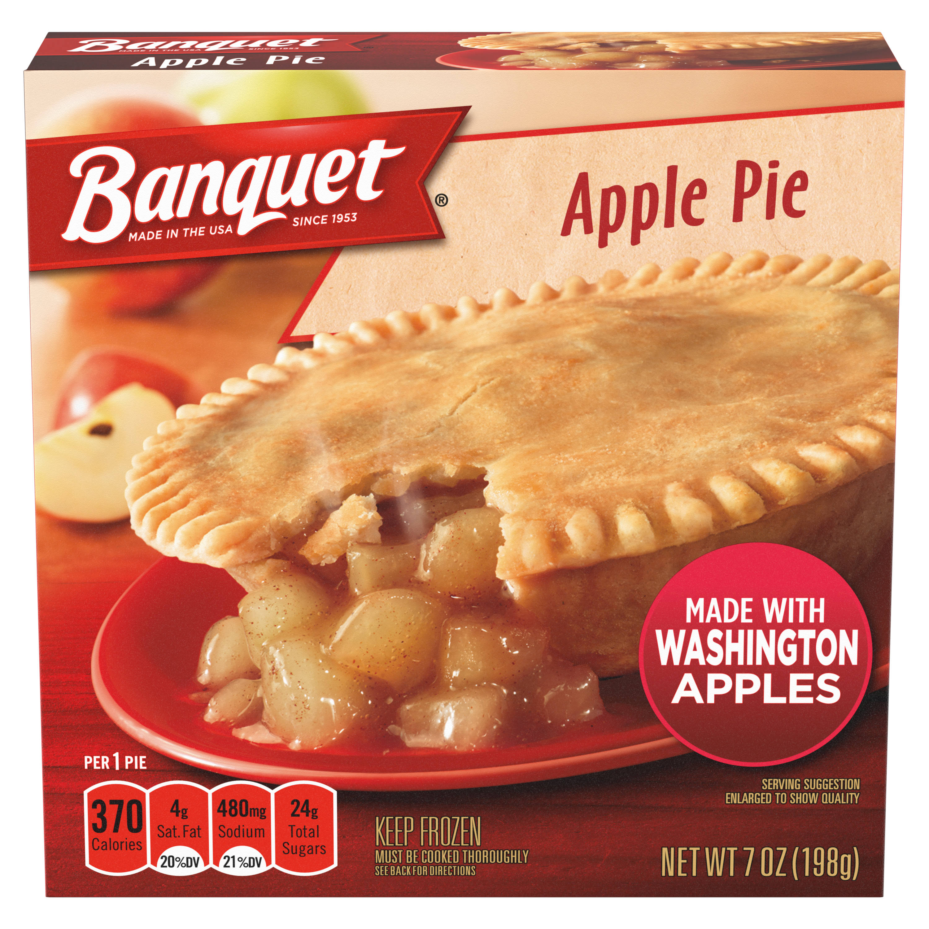 Banquet Apple Pie - 7oz
