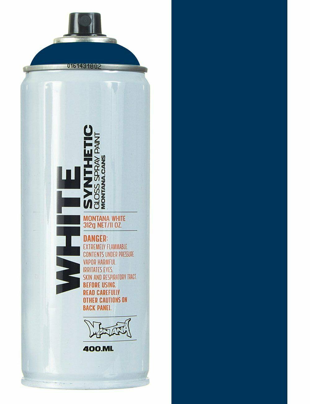 Montana White 5080 Night Blue Spray Paint - 400ml