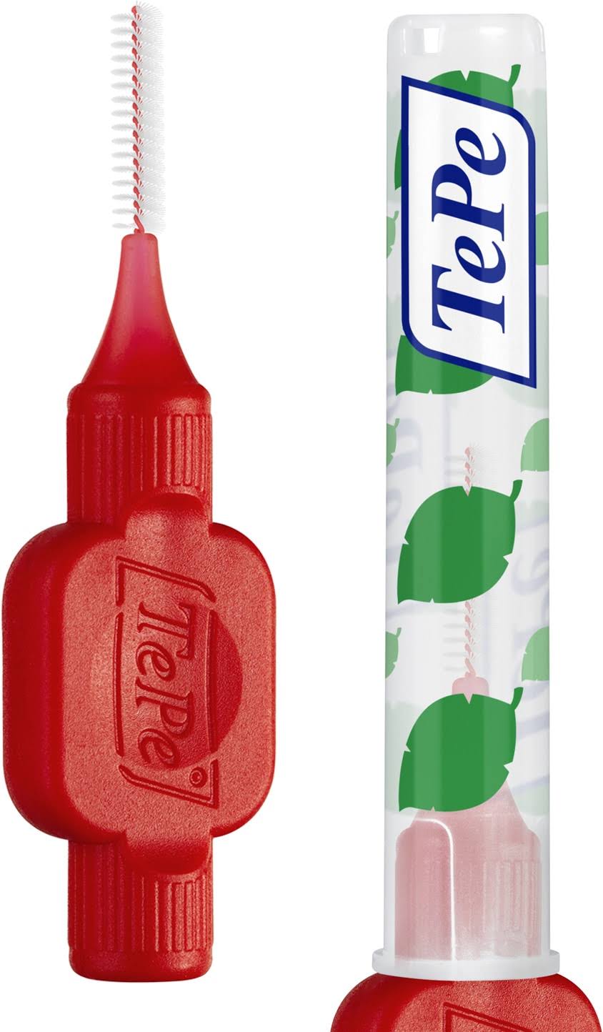 TePe Interdental Brushes 0.5 mm 8 Pack Red