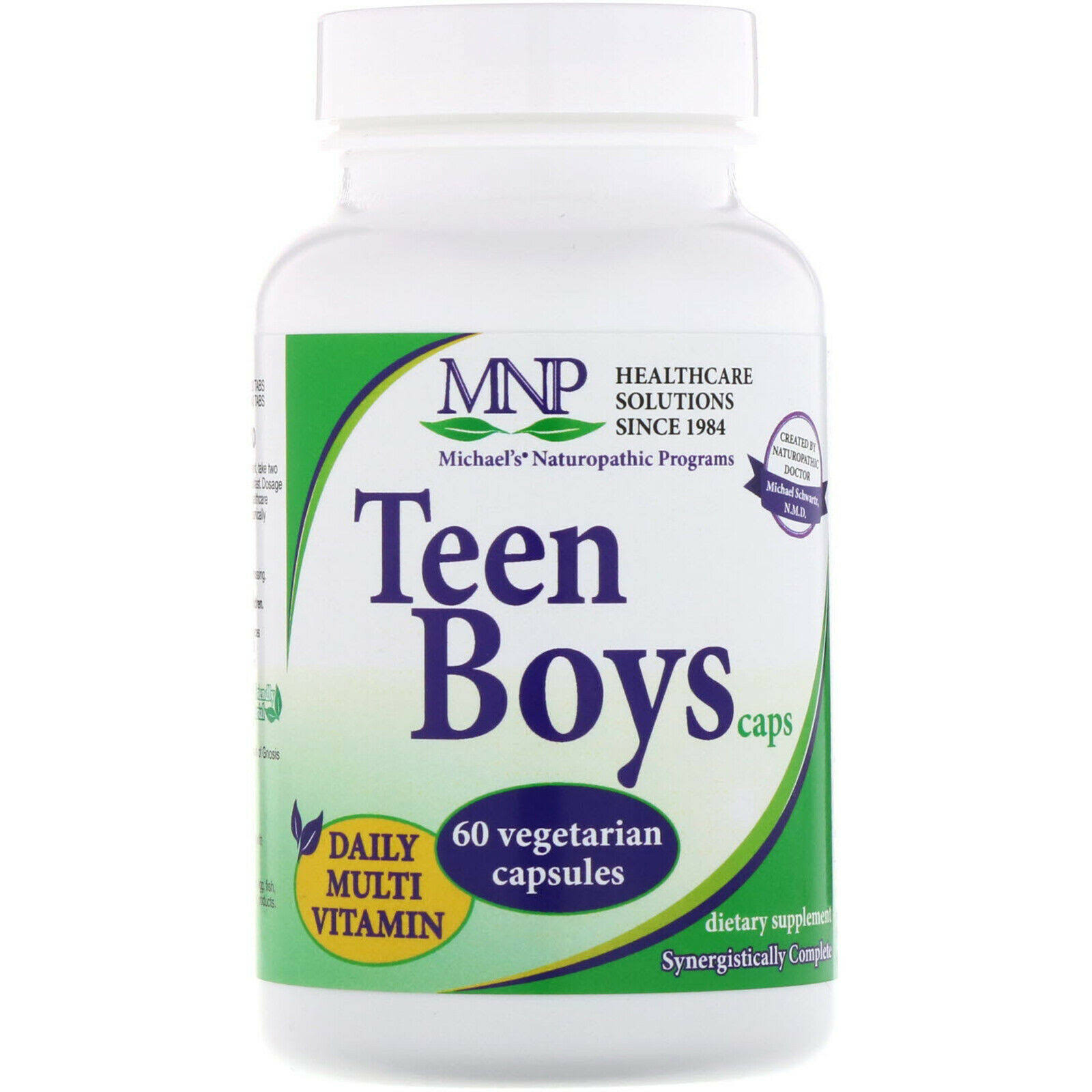 Michael's Naturopathic Programmes Daily Multi Vitamin Supplement for Teen Boys - 60 Capsules