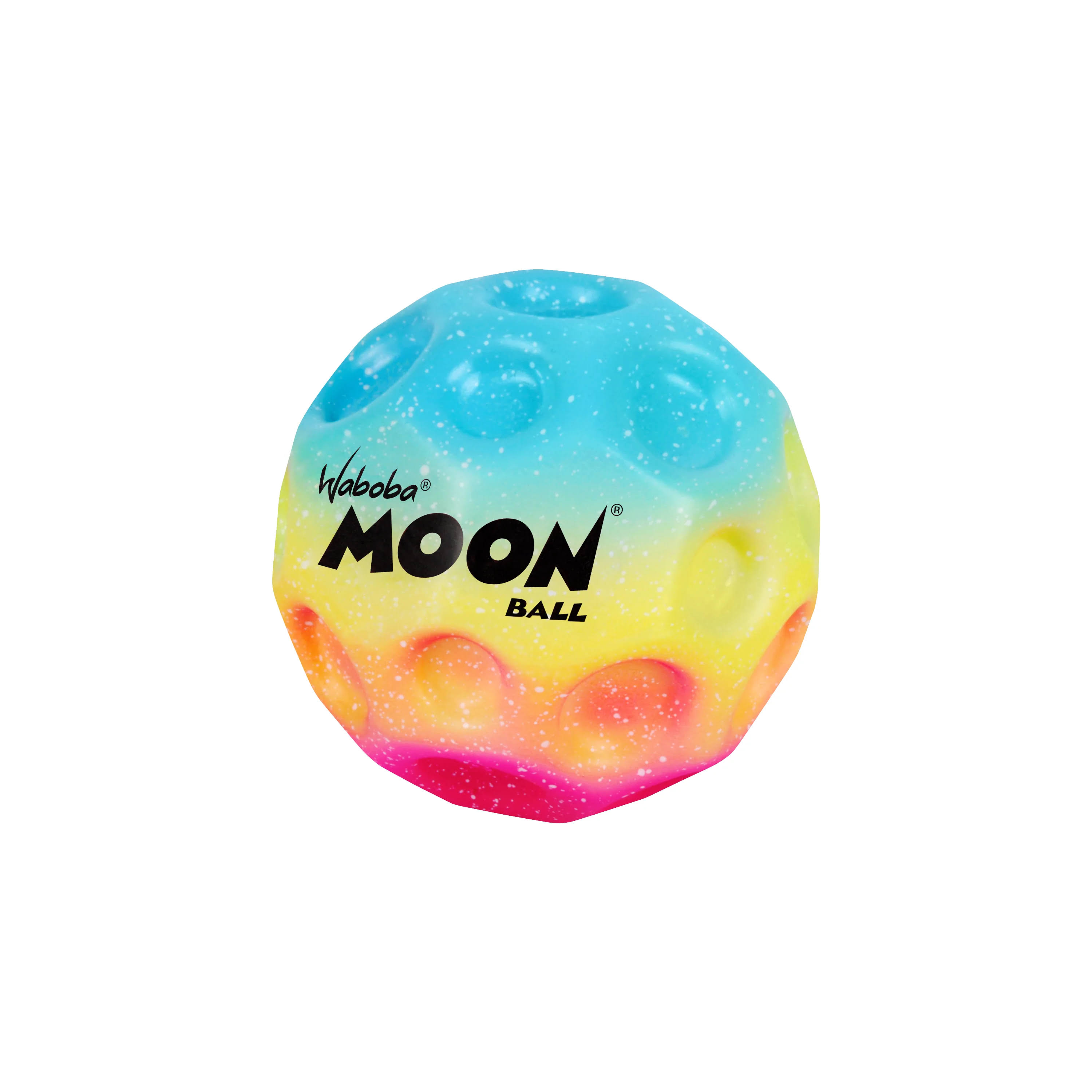 Waboba Gradient Moon Ball Bounces Out of This World Original Patented Design Craters Make Pop Sounds When It Hits The Ground Easy To Grip