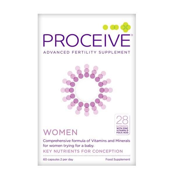 PROCEIVE Advanced Fertility Supplement Women 60 Capsules