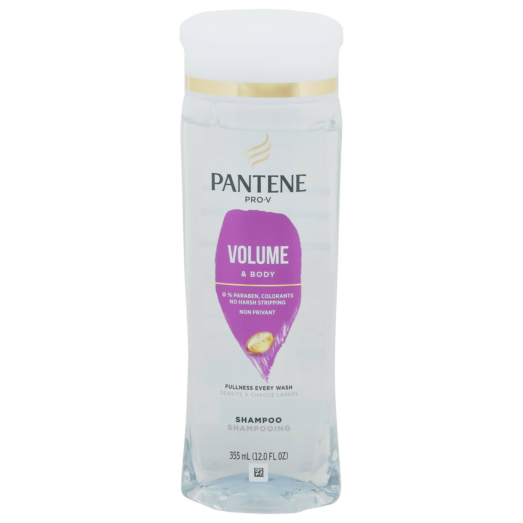 Pantene Pro-V Volume & Body Shampoo 12 oz Bottle