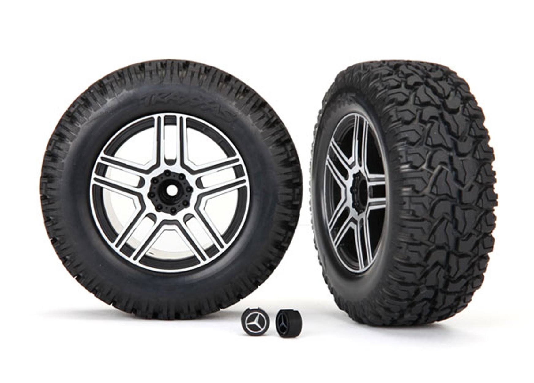Traxxas 8872 Tires and Wheels Assembled Glued
