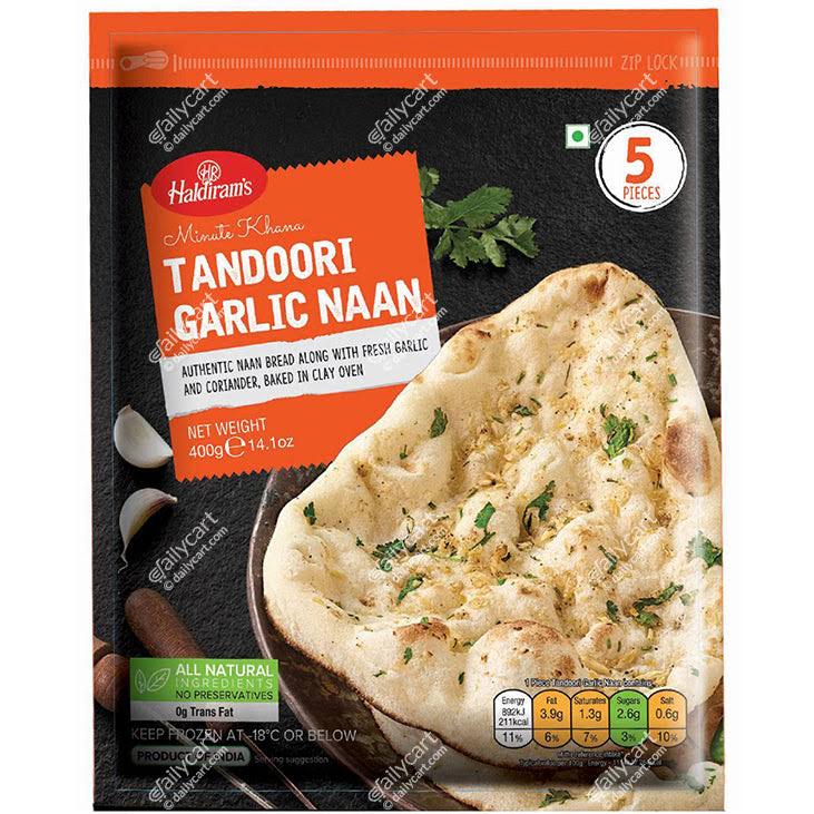 Haldiram's Tandoori Garlic Naan 5 Pack